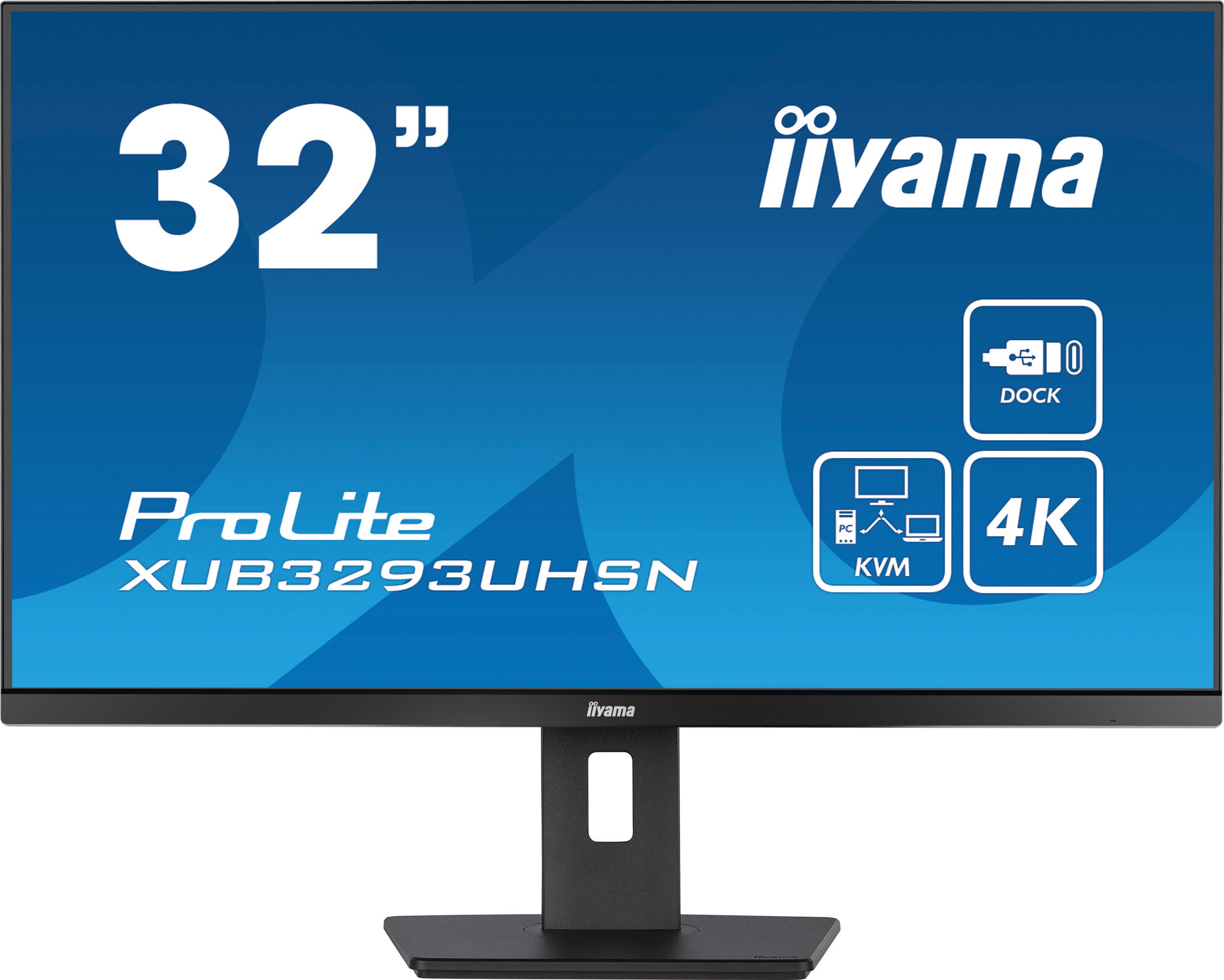iiyama ProLite/XUB3293UHSN-B5/31,5"/IPS/4K UHD/60Hz/4ms/Black/3R