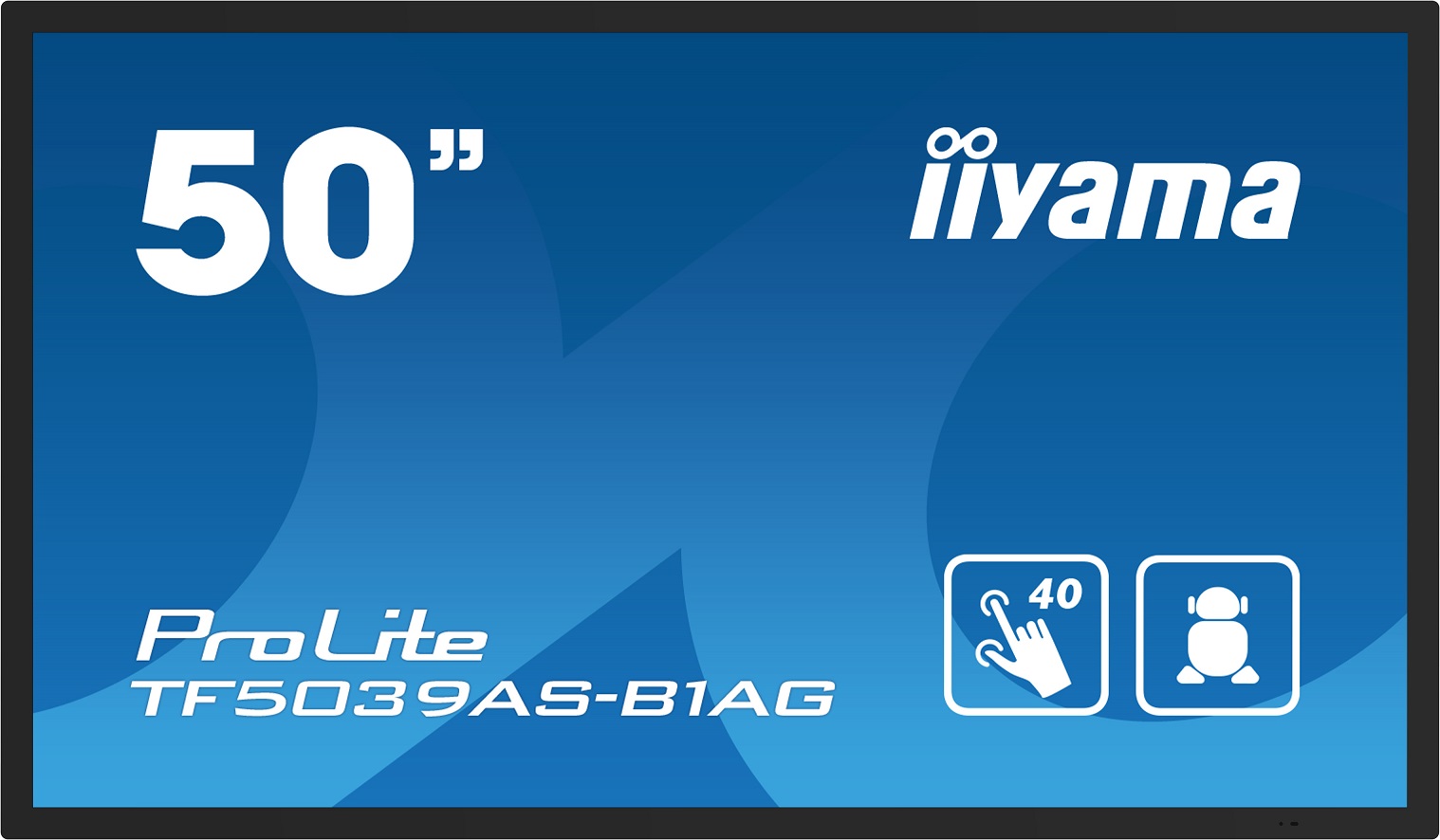 50" iiyama TF5039AS-B1AG: VA, 4K, Android