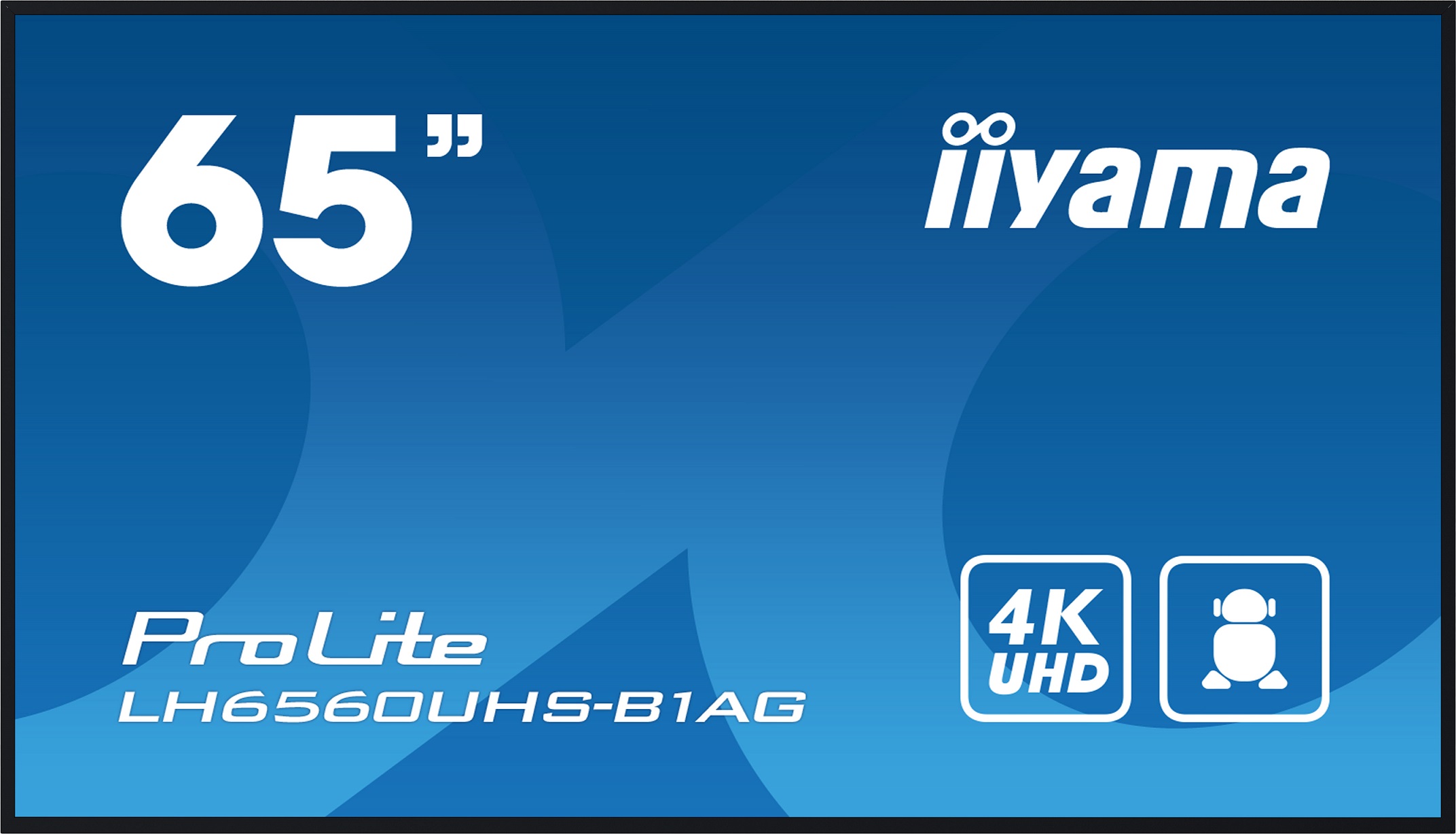 65" iiyama LH6560UHS-B1AG: VA,4K UHD, Andr.11,24/7
