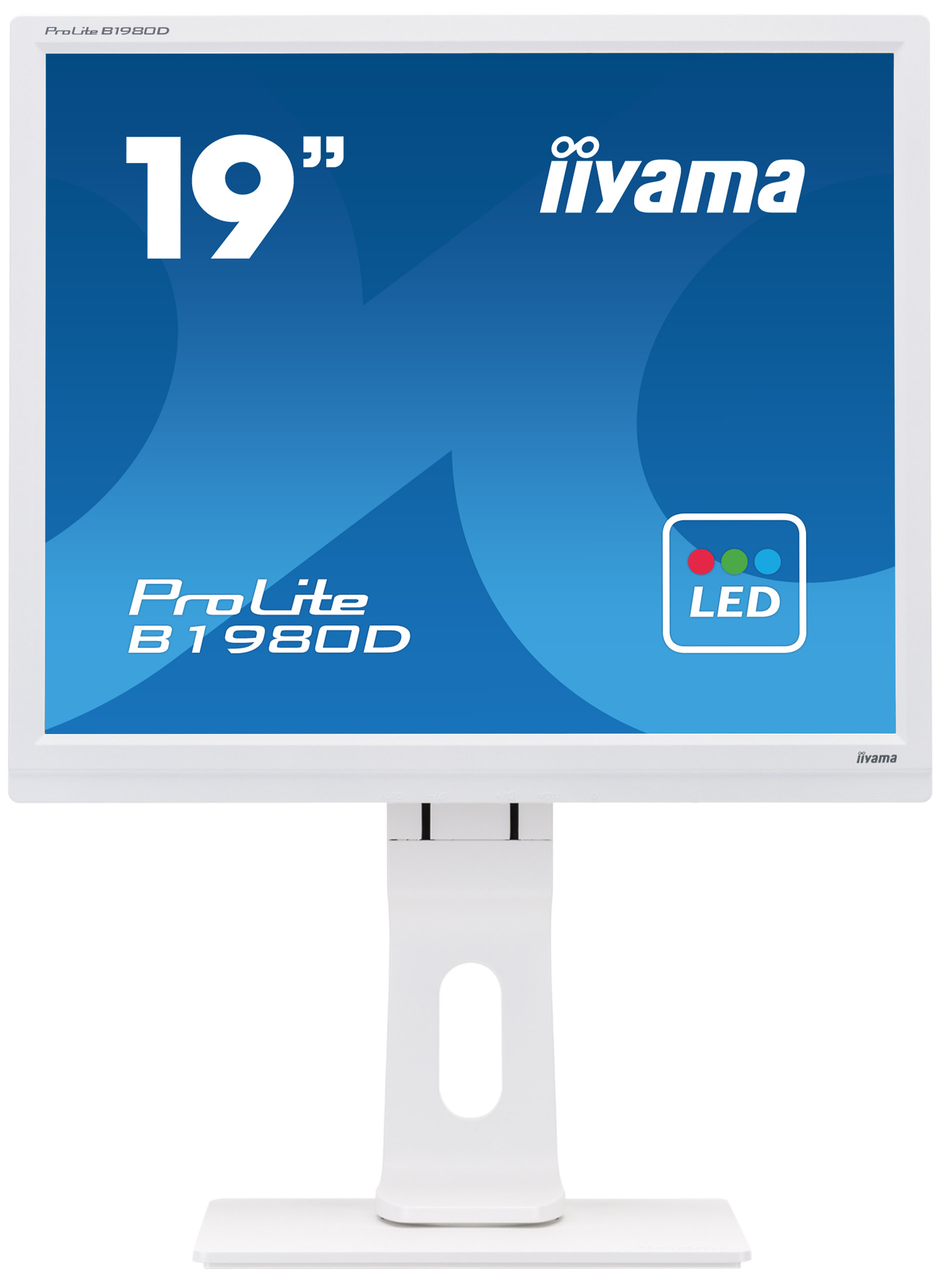 19" LCD iiyama ProLite B1980D-W1 - 5ms,DVI,TN, piv
