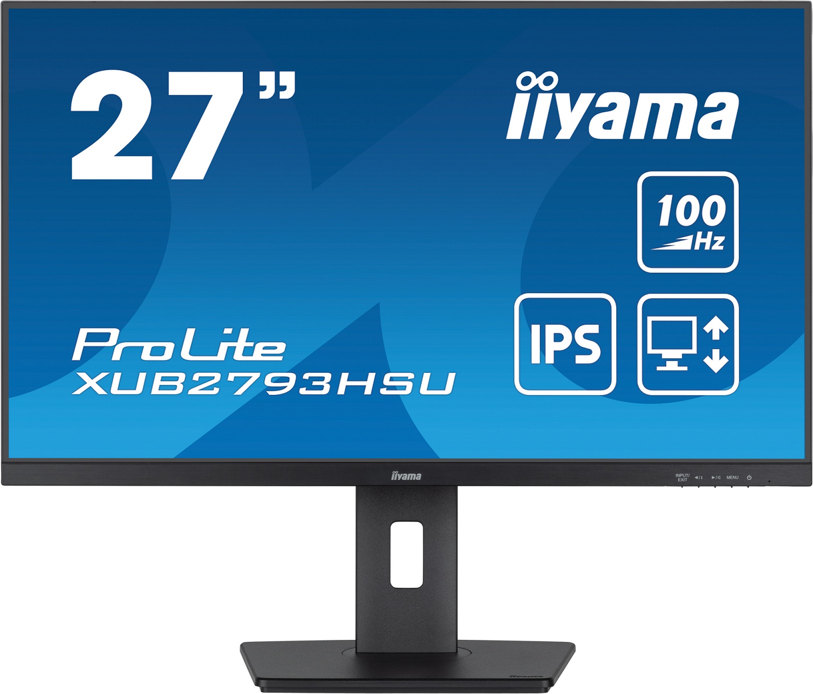 iiyama ProLite/XUB2793HSU-B6/27"/IPS/FHD/100Hz/1ms/Black/3R