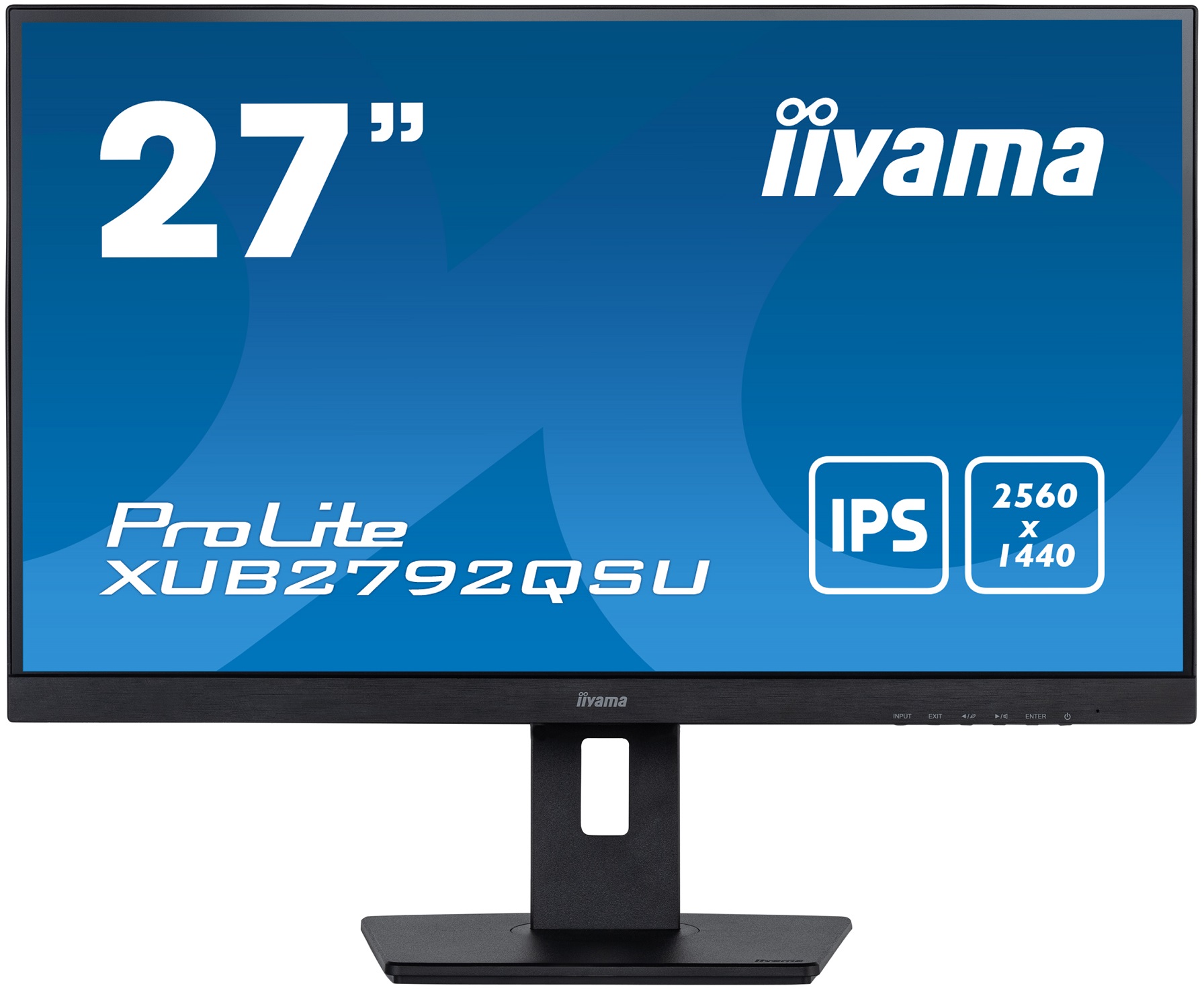 iiyama ProLite/XUB2792QSU-B5/27"/IPS/QHD/75Hz/5ms/Black/3R
