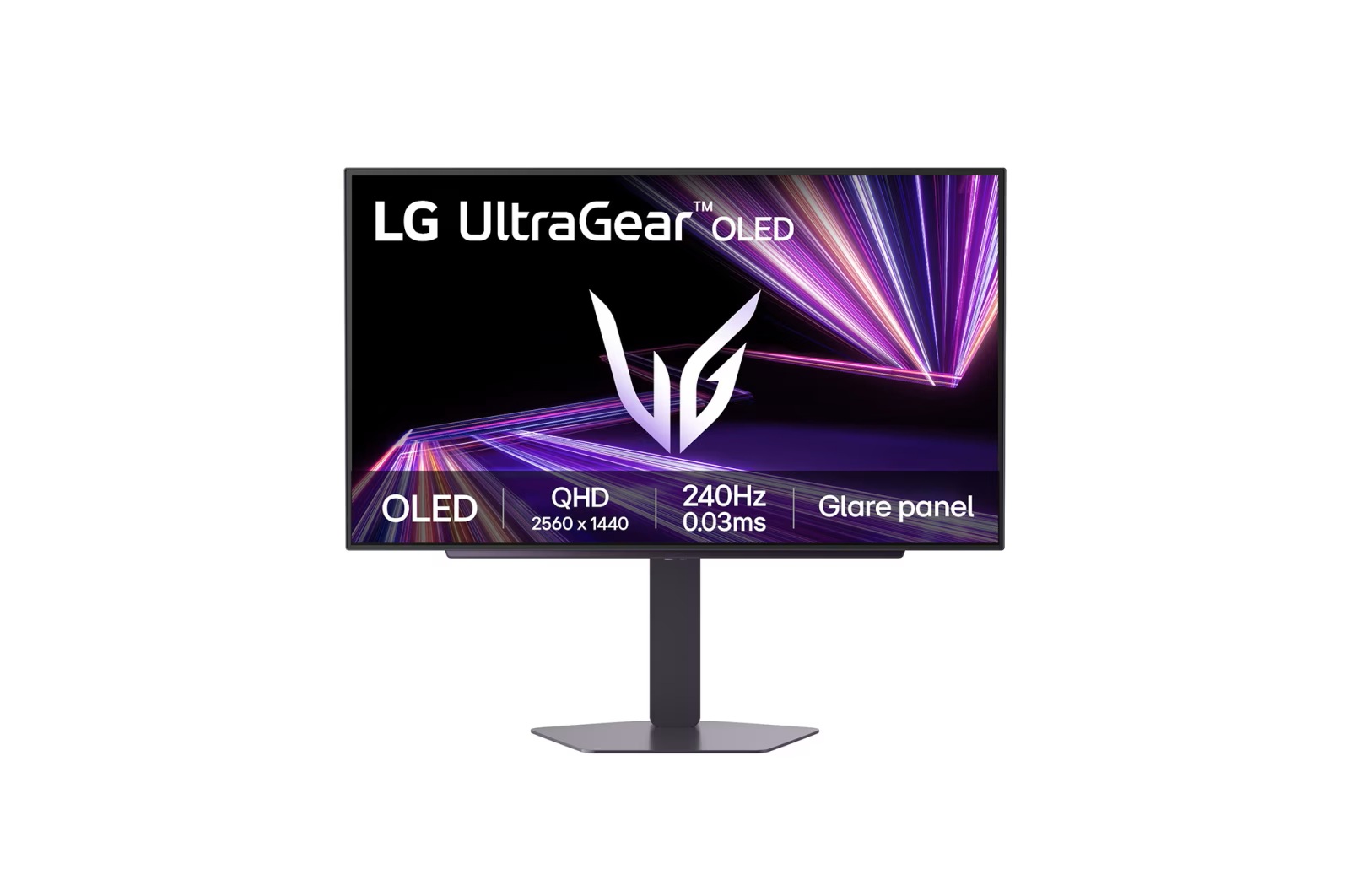 LG UltraGear/27GX704A-B/26,5"/OLED/QHD/240Hz/0,03ms/Čierna/2R