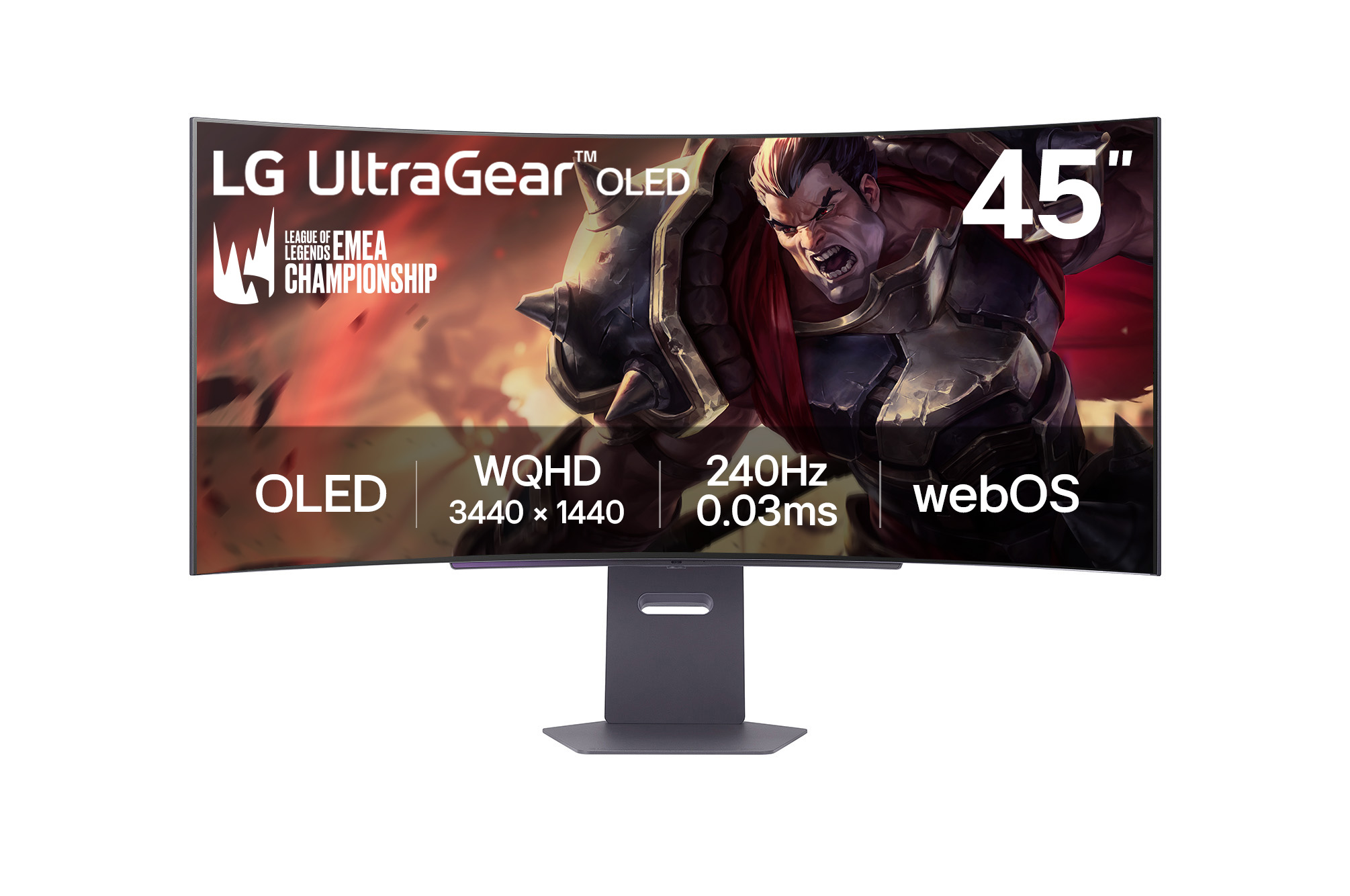 45" LG OLED 45GX90SA: WQHD, OLED, SMART, USB-C
