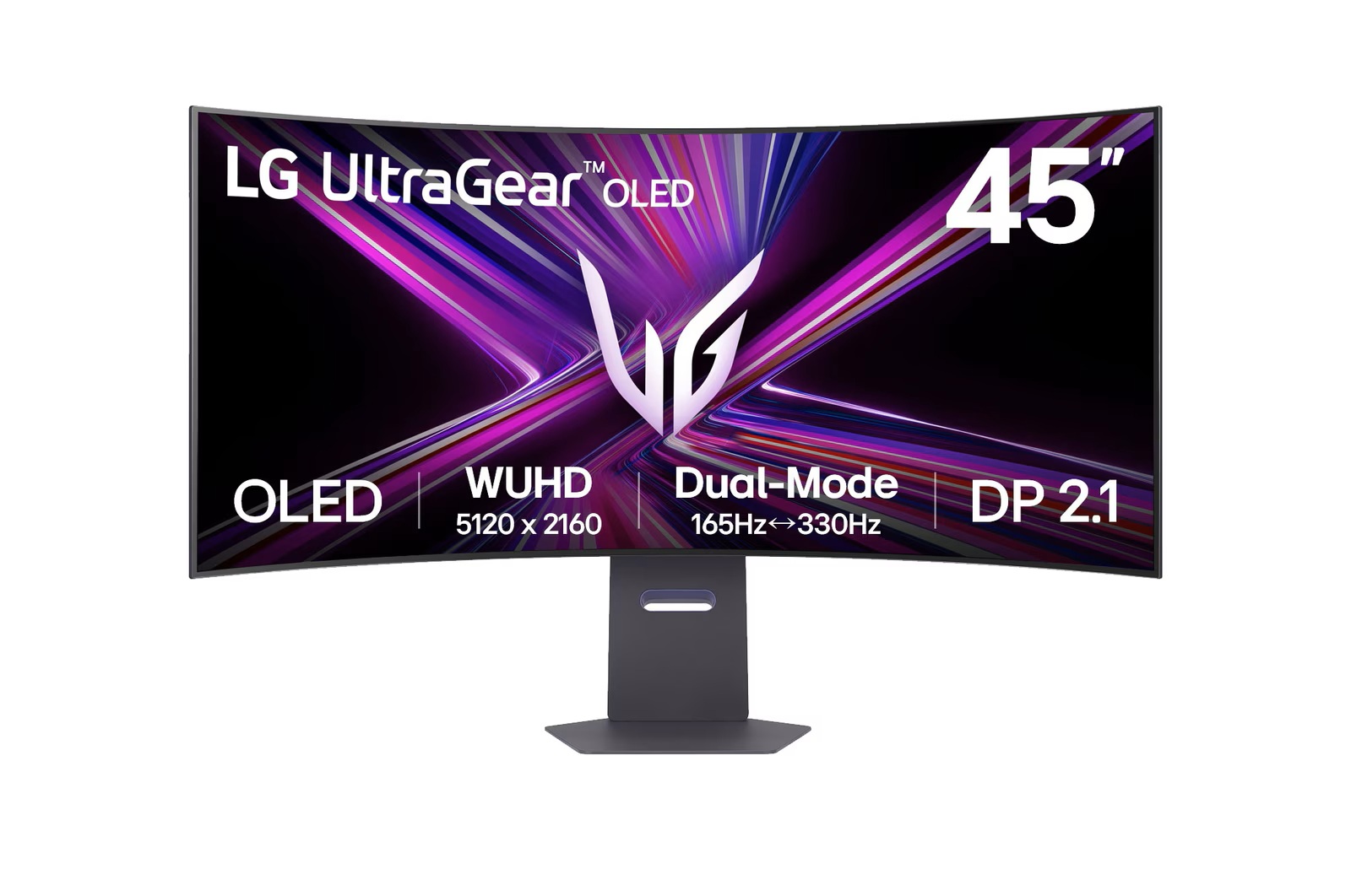 LG UltraGear/45GX950A-B/44,5"/OLED/wUHD/165Hz/0,03ms/Čierna/2R