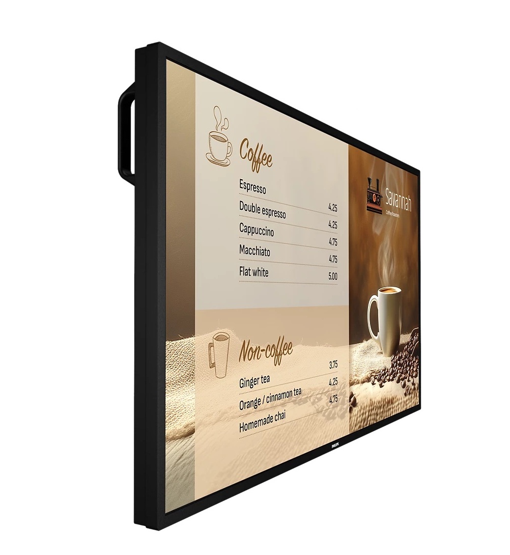 43" D- LED Philips 43BDL6017P-UHD, 800cd, MP, 24/7