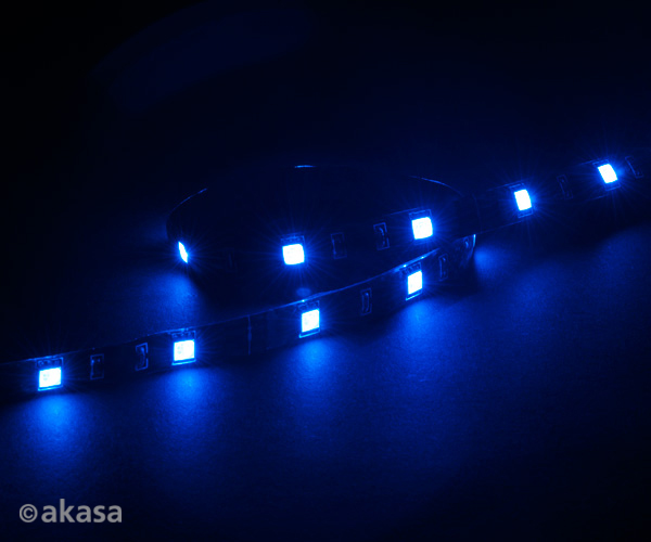 AKASA - LED páska-magnetická - modrá Vegas M