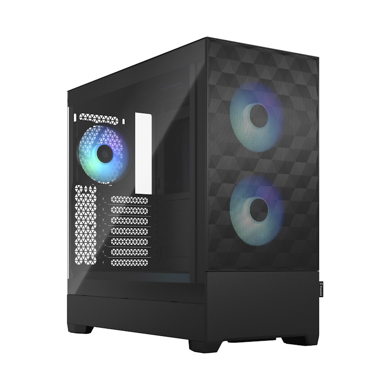 Fractal Design Pop Air RGB Black TG Clear Tint/Midi Tower/Transpar./Če