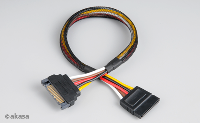 Prodlužovací napájecí SATA 15pin kabel - 30 cm
