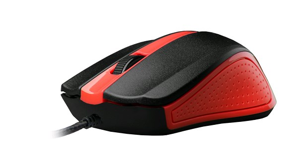Myš WM-01, červená, USB C-TECH