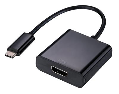Adaptér C-TECH Type-C na HDMI, M/F, 15cm