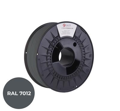Filament C-TECH PREMIUM LINE, ASA, čadičová šedá, RAL7012, 1,75mm, 1kg