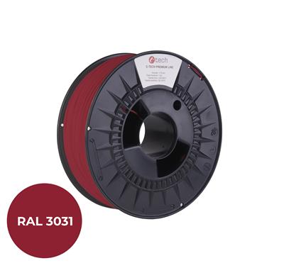 Filament C-TECH PREMIUM LINE, ASA, orientálna červená, RAL3031, 1,75mm