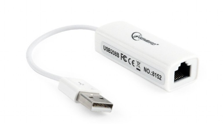 GEMBIRD adaptér USB 2.0 - RJ45