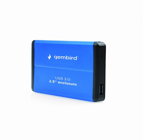 GEMBIRD USB 3.0 externí box 2,5", modrý