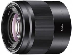 Sony objektiv SEL-50F18B,50mm,F1,8,černý pro NEX