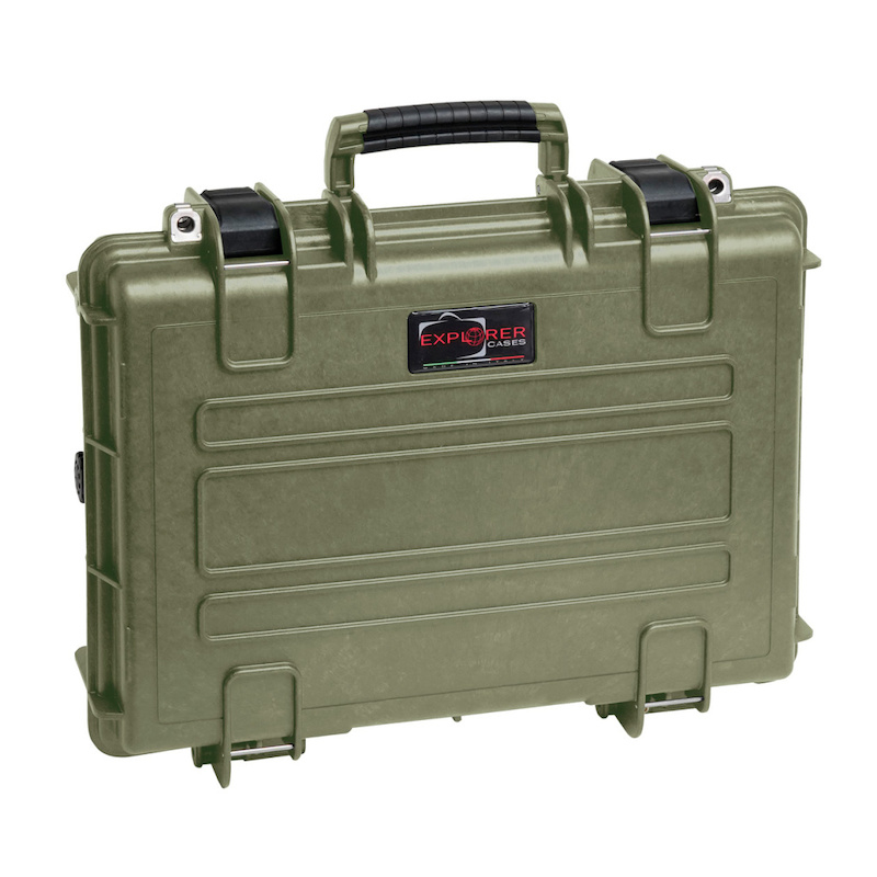 Explorer 4209 Green CV kufr (42x30x10 cm, molitan pro Laptop až 15" v