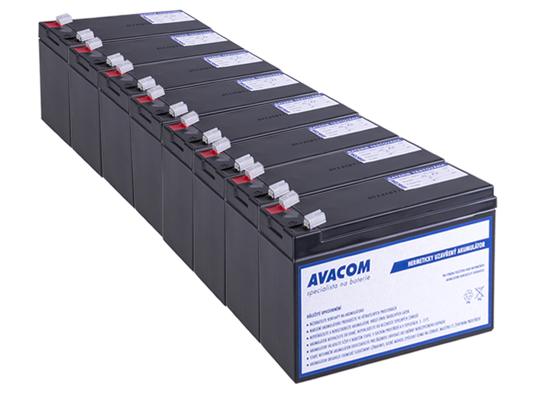 Bateriový kit AVACOM AVA-RBC105-KIT náhrada pro renovaci RBC105 (8ks b