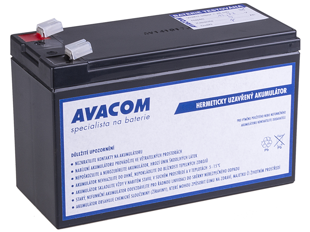 Baterie AVACOM AVA-RBC17 náhrada za RBC17 - baterie pro UPS