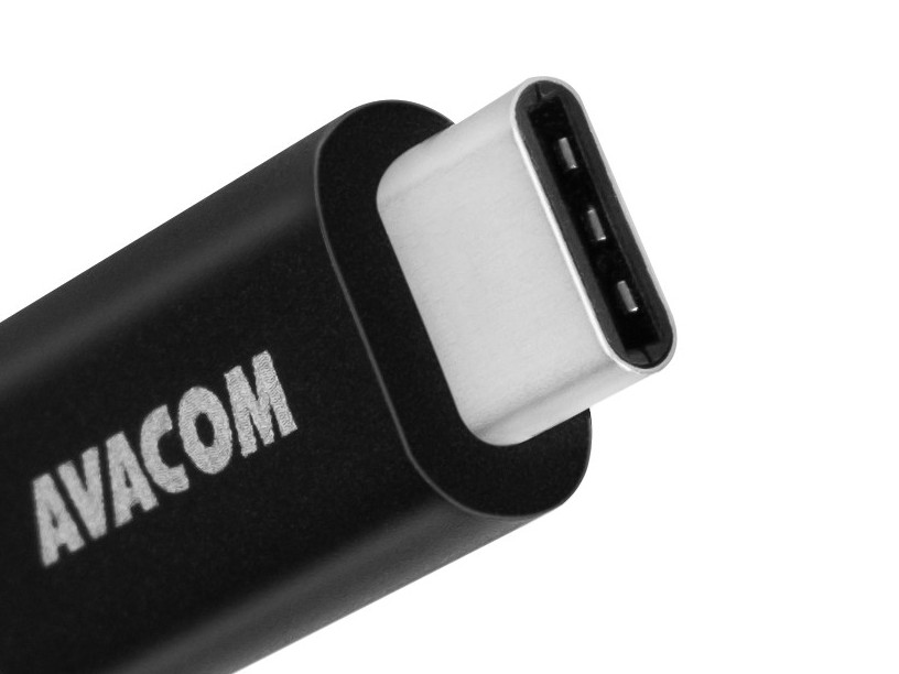 Kabel AVACOM TPC-100K USB - USB Type-C, 100cm, černá