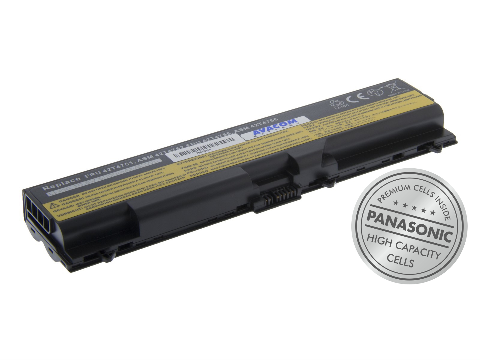 Baterie AVACOM NOLE-SL41-P29 Lenovo ThinkPad T410/SL510/Edge 14", Edge 15" Li-Ion 10,8V 5800mAh/63Wh
