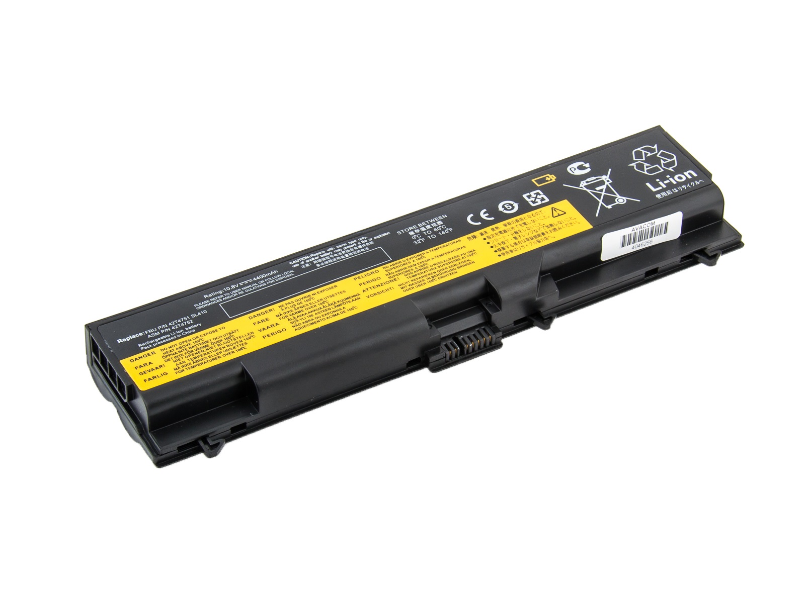 Baterie AVACOM NOLE-SL41-N22 pro Lenovo ThinkPad T410/SL510/Edge 14&quot;, Edge 15&quot; Li-Ion 10,8V 4400mAh