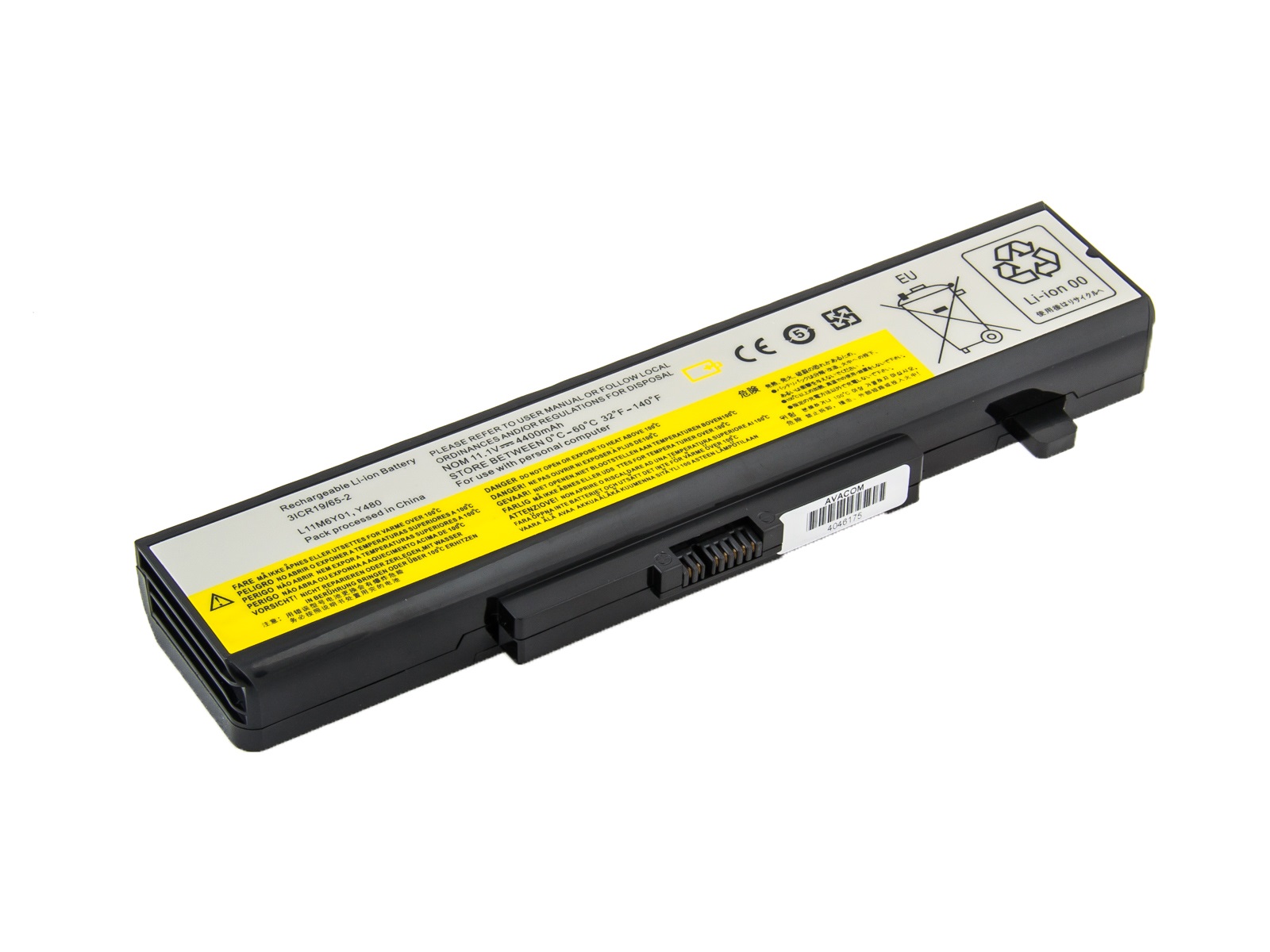 Baterie AVACOM pro Lenovo IdeaPad G580, Z380, Y580 series Li-Ion 11,1V 4400mAh