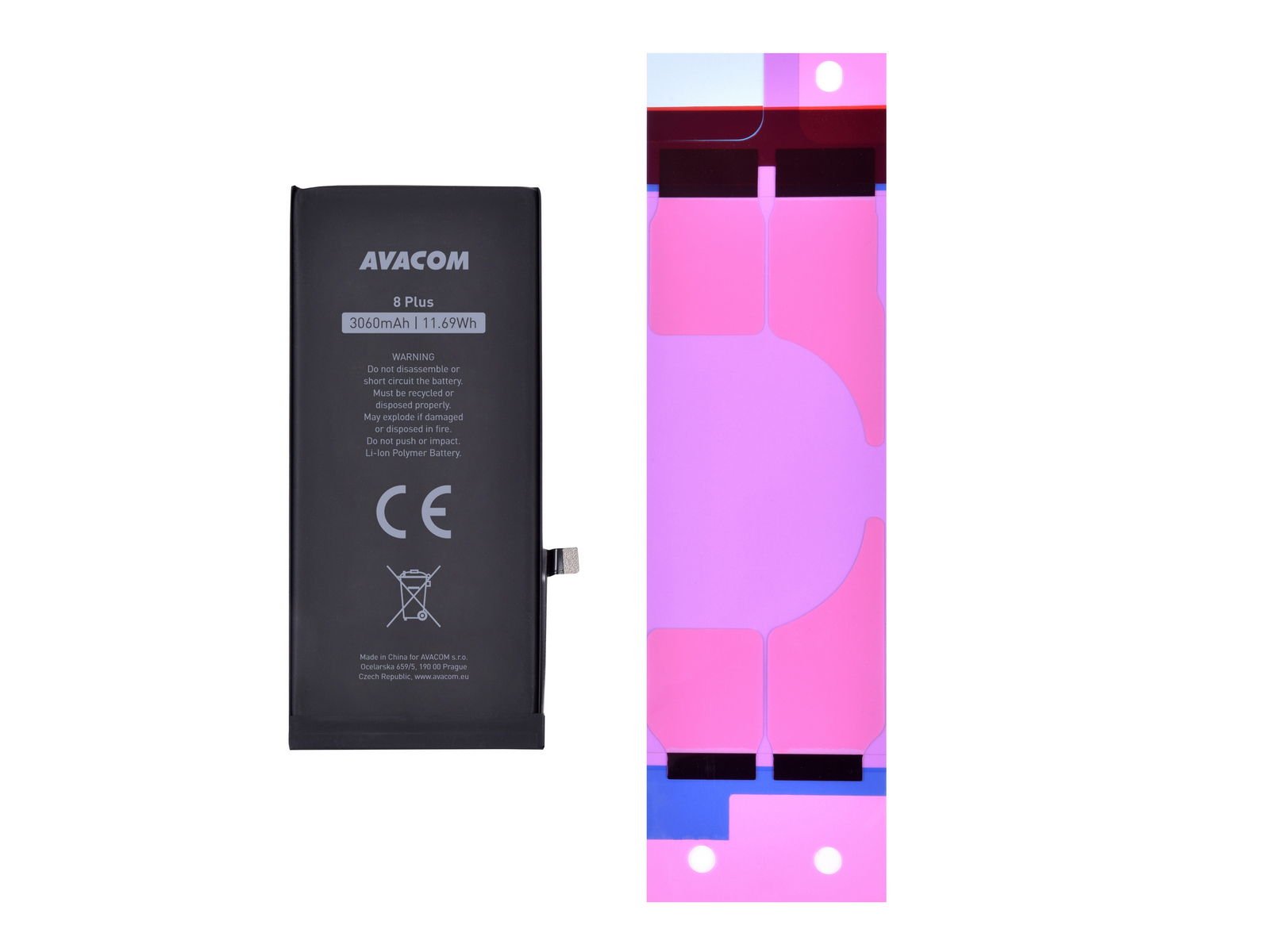 AVACOM baterie pro Apple iPhone 8 Plus - vysokokapacitní, Li-Ion 3,82V
