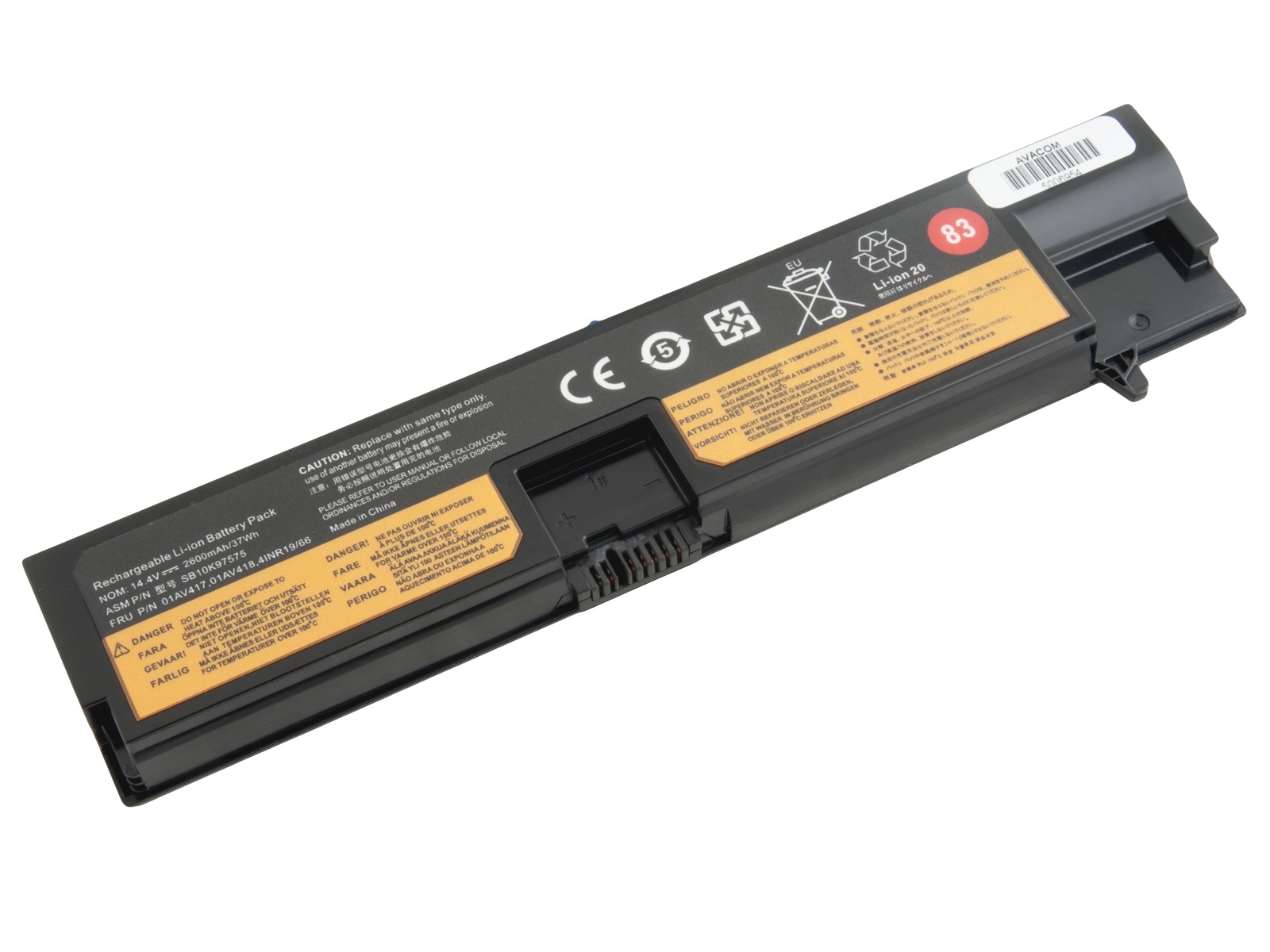 Baterie AVACOM pro Lenovo ThinkPad E570 14,4V 2600