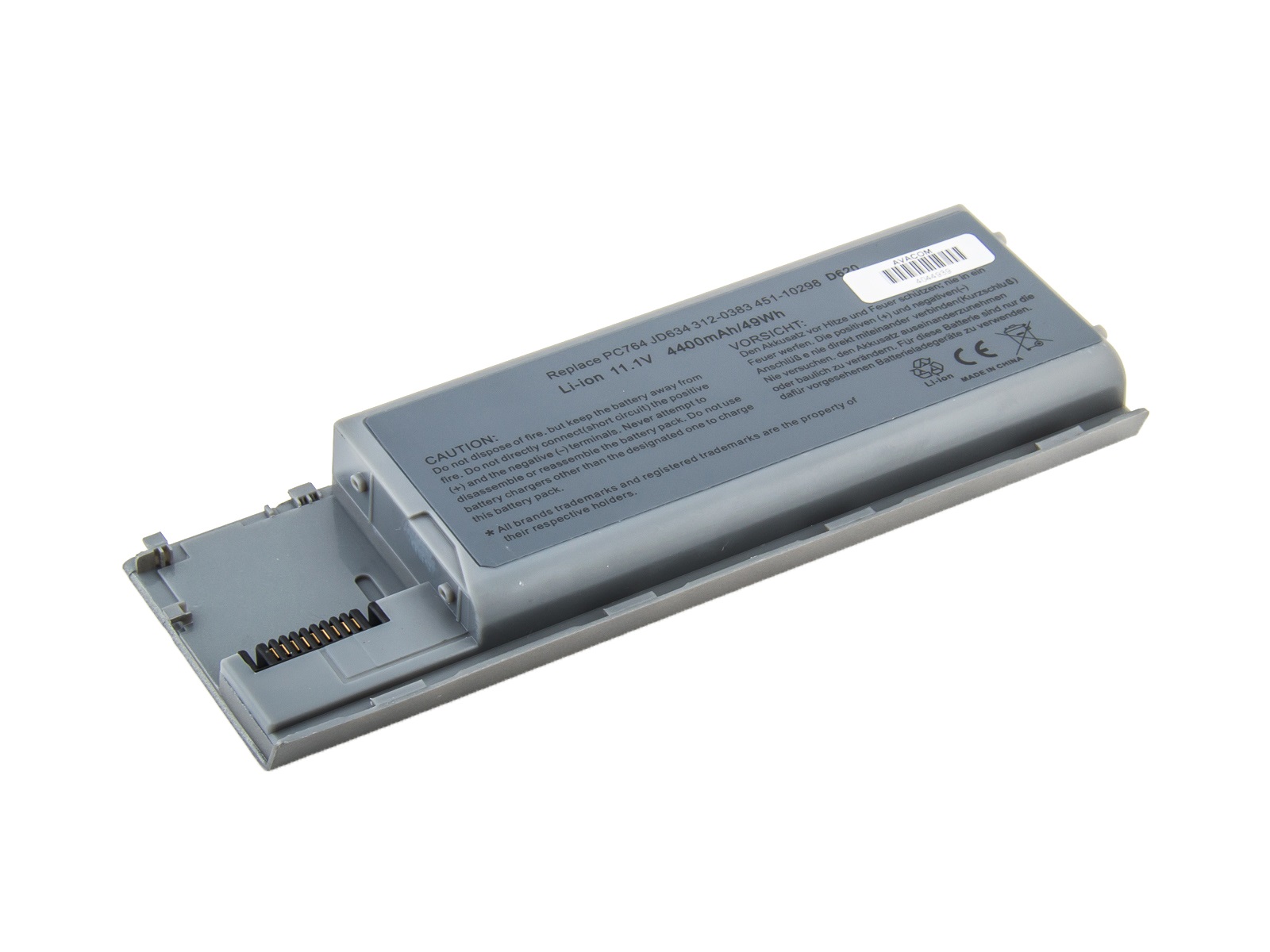 Baterie AVACOM pro Dell Latitude D620, D630 Li-Ion 11,1V 4400mAh