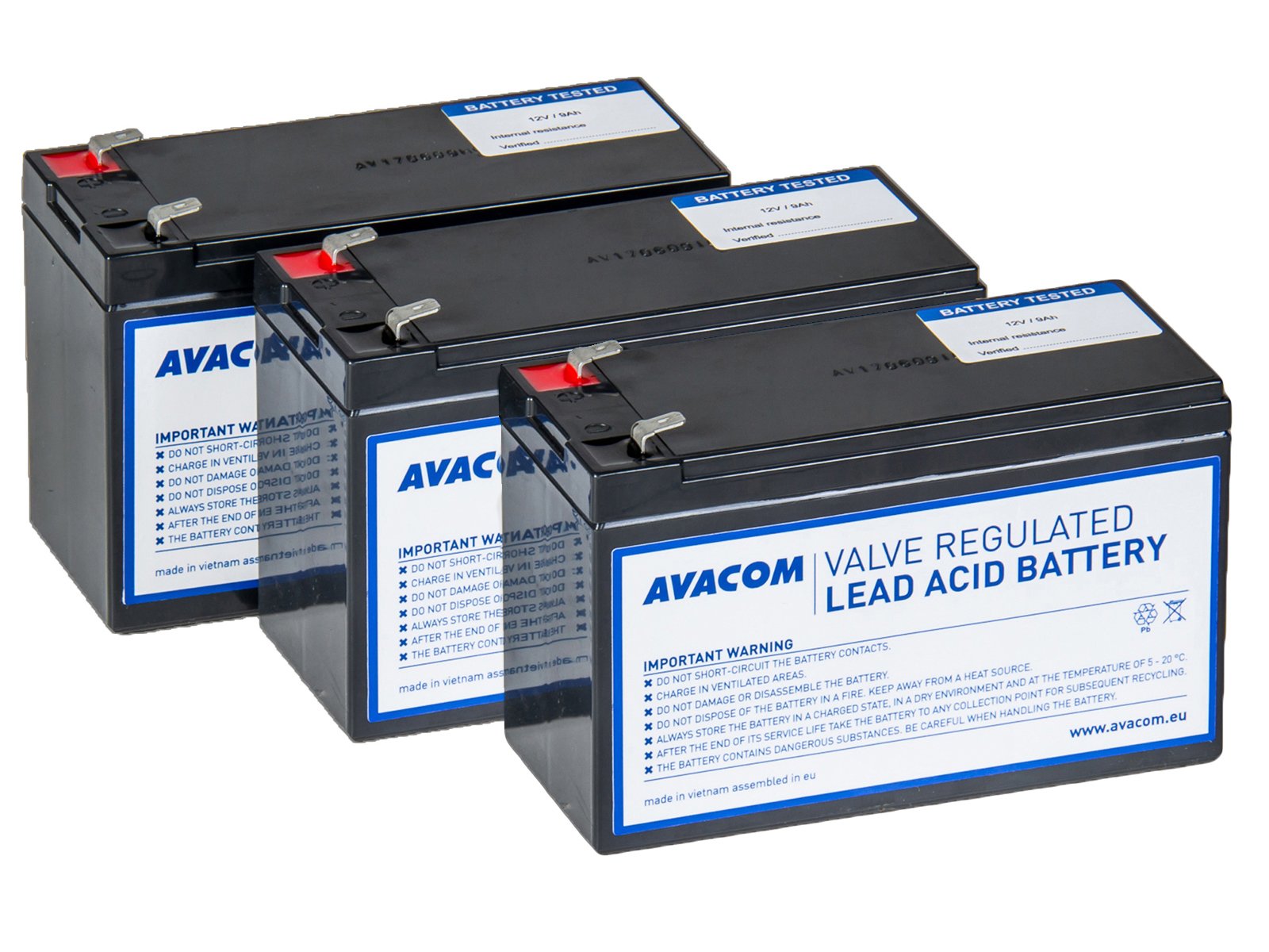 AVACOM AVA-RBP03-12090-KIT - baterie pro CyberPower, EATON, Effekta, L