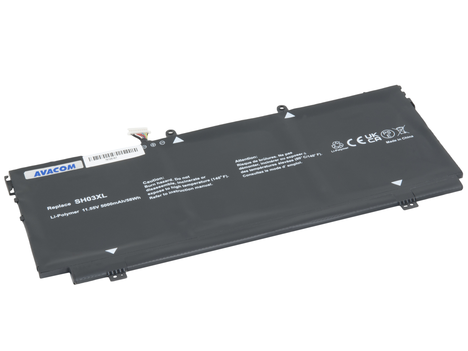 Baterie AVACOM pro HP Spectre X360 13-W series Li-Pol 11,55V 5000mAh 58Wh