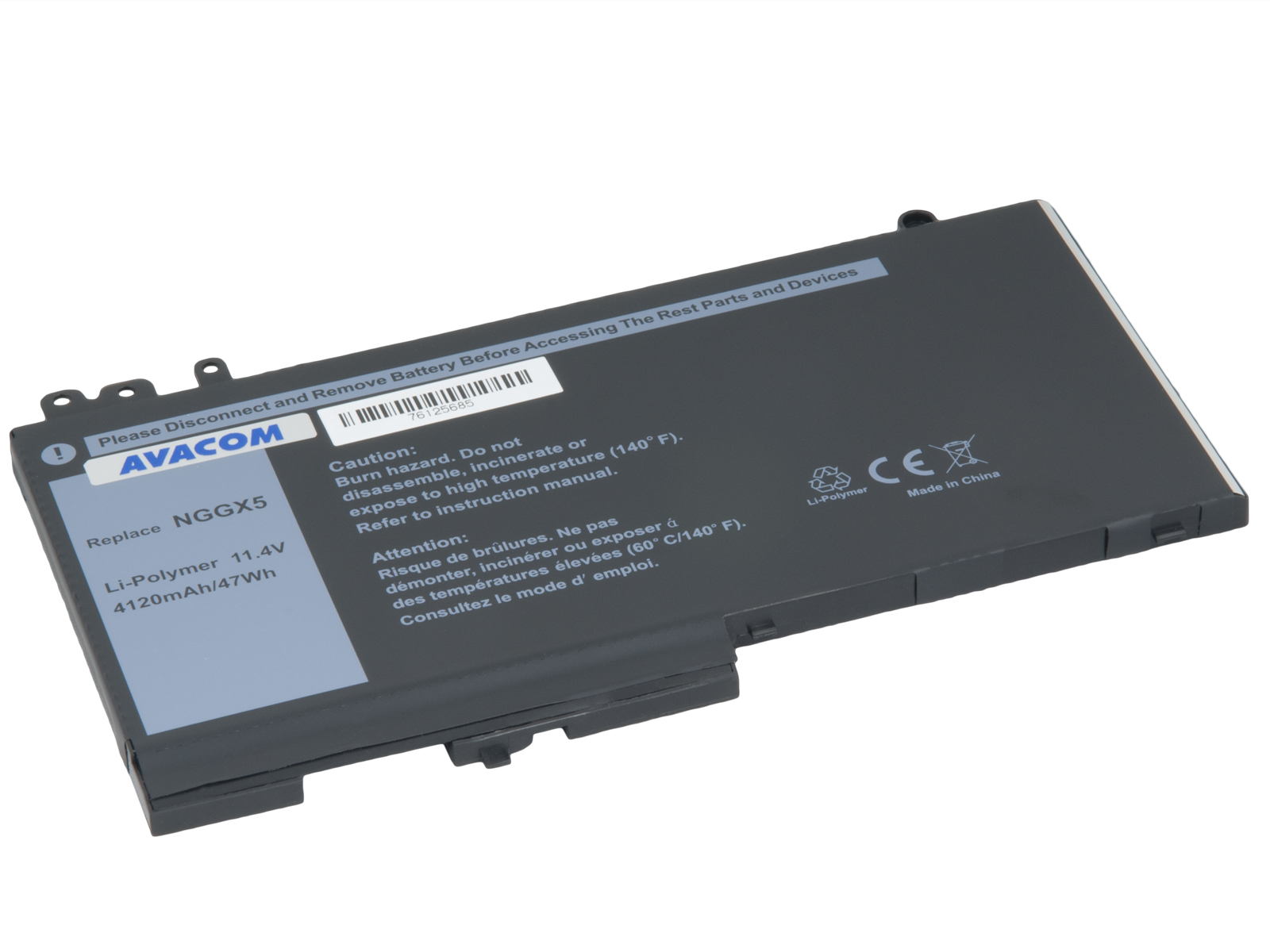 Baterie AVACOM pro Dell Latitude E5270 / E5570 Li-Pol 11,4V 4120mAh 47Wh
