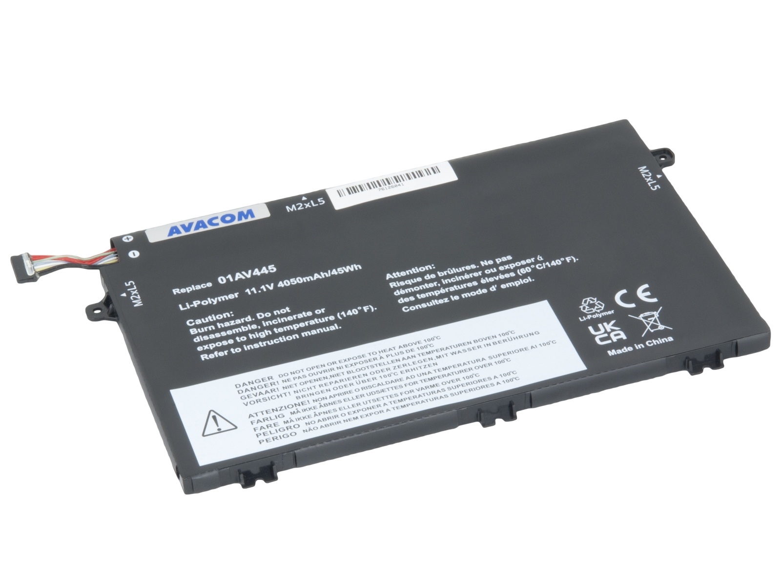 Baterie AVACOM pro Lenovo ThinkPad E14, E15, E580, E490 Li-Pol 11,1V 4050mAh 45Wh