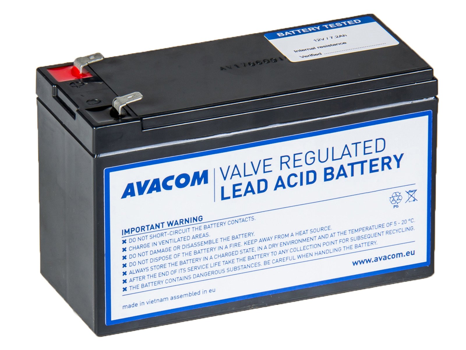 AVACOM AVA-RBP01-12072-KIT - baterie pro UPS Belkin, CyberPower, EATON