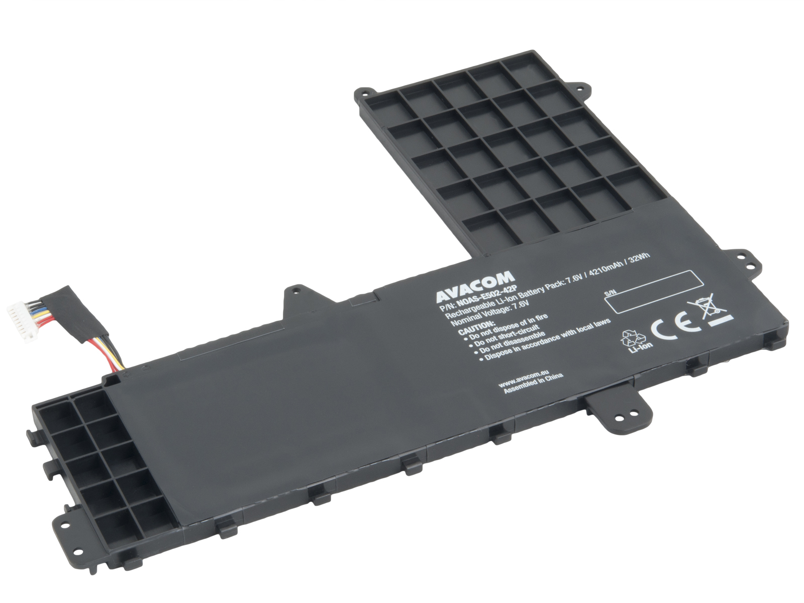Baterie AVACOM pro Asus EeeBook E502, X502 Li-Pol 7,6V 4210mAh 32Wh