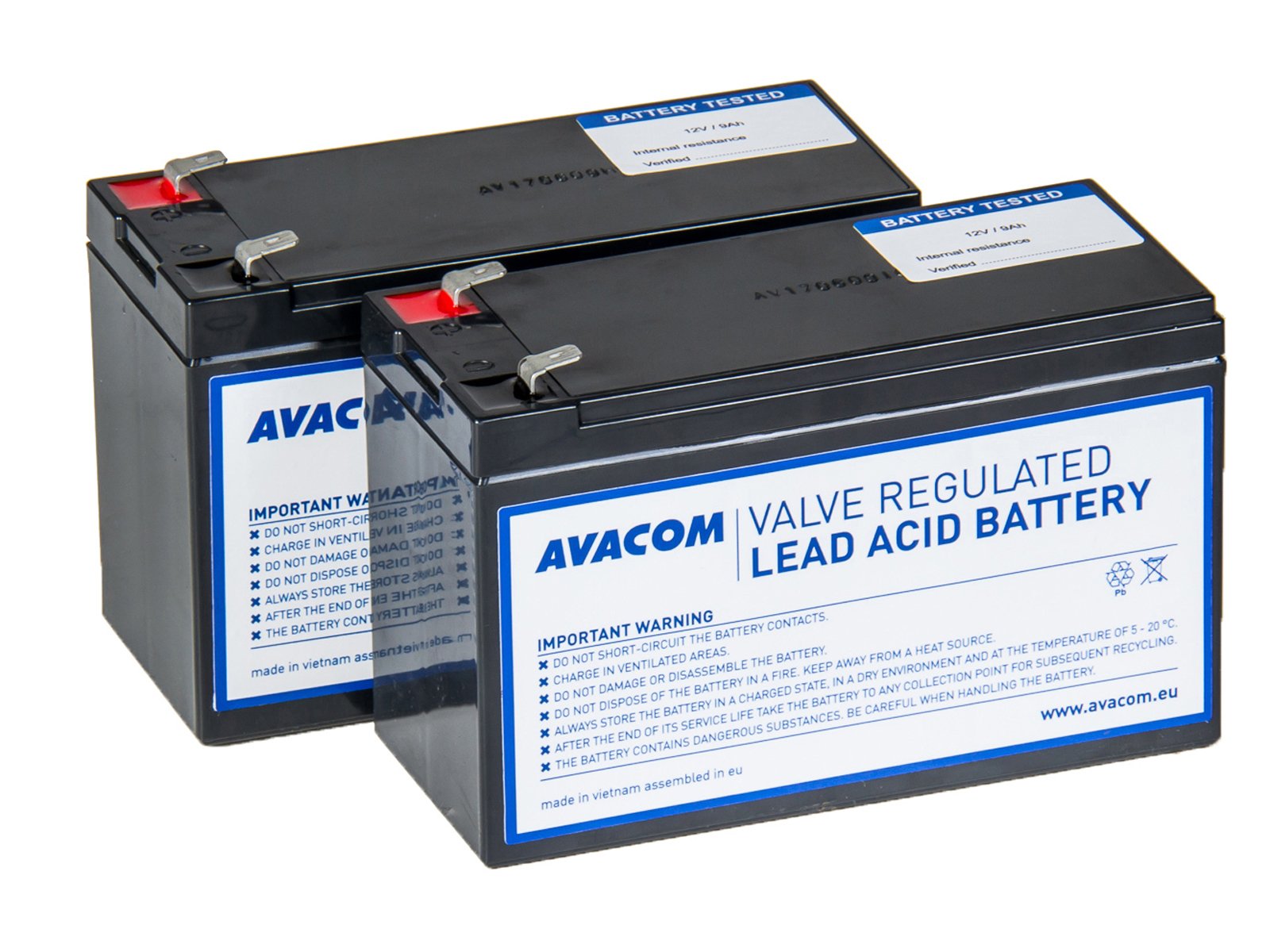 AVACOM AVA-RBP02-12090-KIT - baterie pro UPS CyberPower, EATON, Effekt
