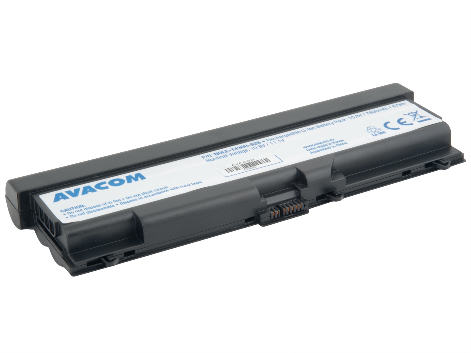 Baterie AVACOM pro Lenovo ThinkPad T430 Li-Ion 11,1V 7800mAh 87Wh