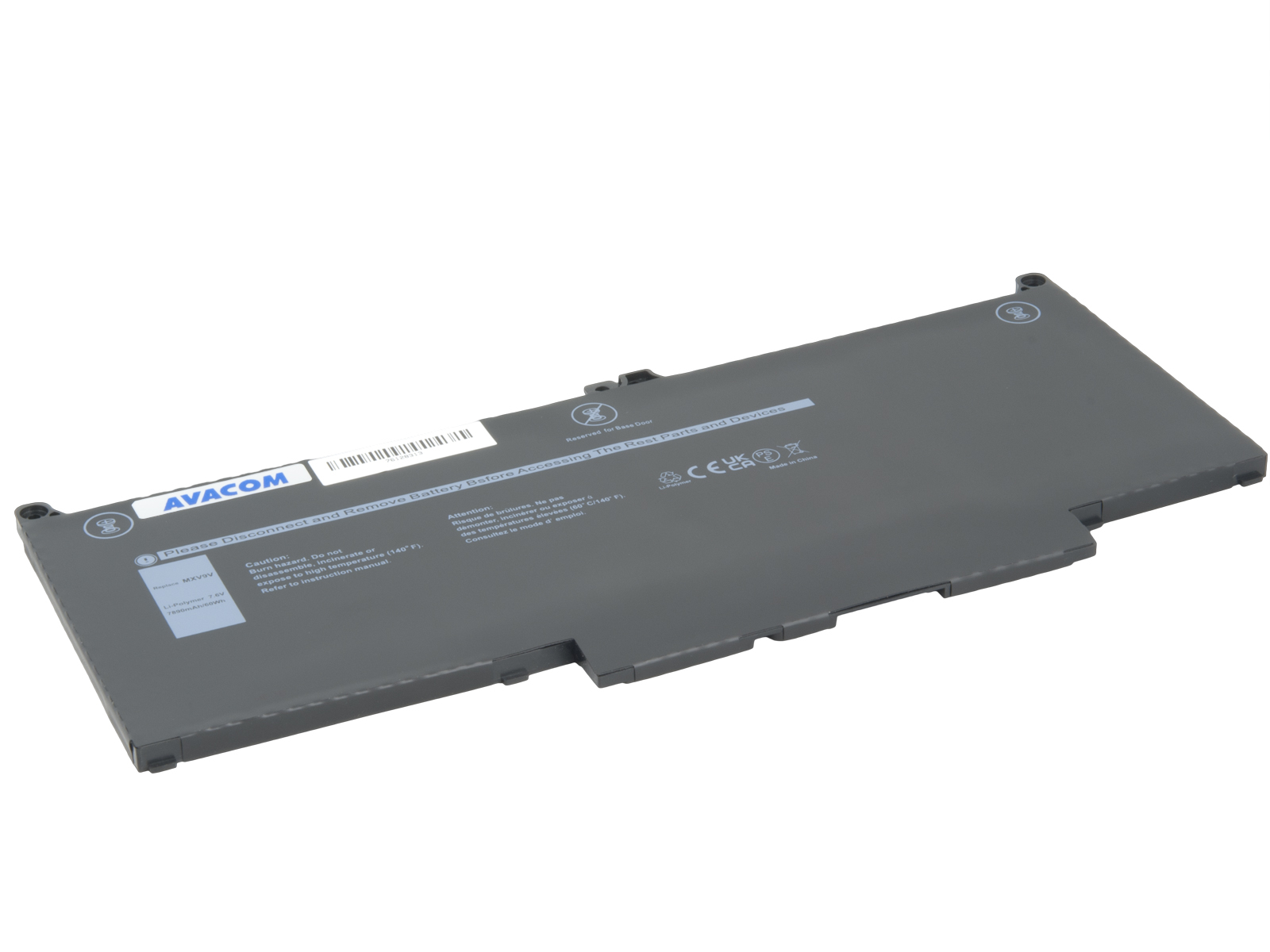 Baterie AVACOM pro Dell Latitude 5300, 5310, 7300 Li-Pol 7,6V 7890mAh