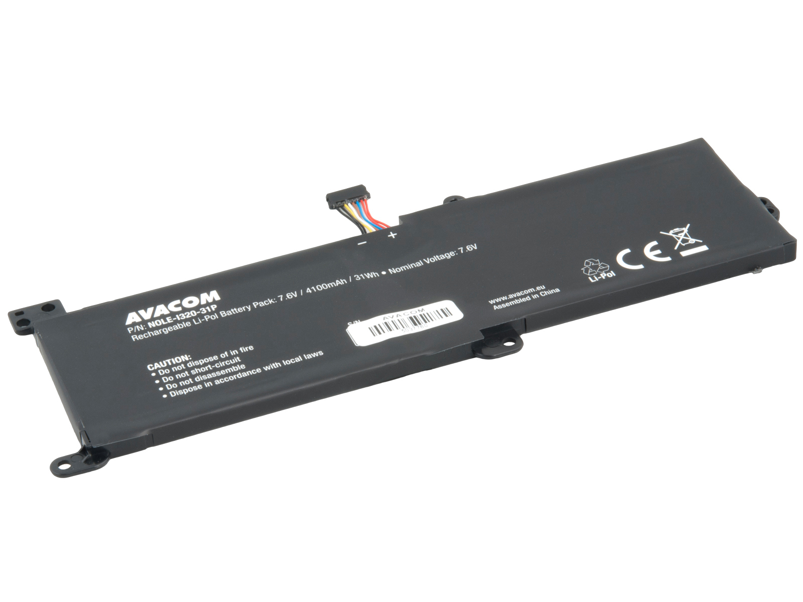 Baterie AVACOM pro Lenovo IdeaPad 320 Li-Pol 7,6V 4100mAh 31Wh