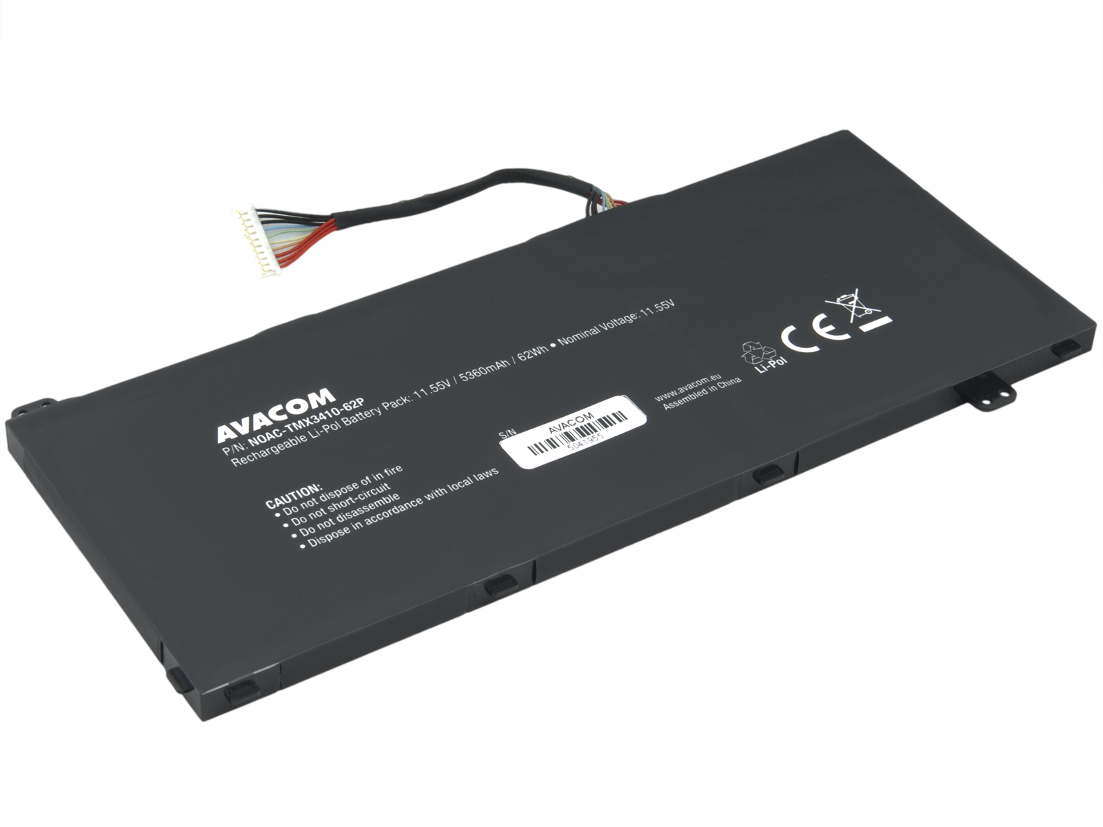 Baterie AVACOM pro Acer TravelMate X3, Aspire A5 514 Li-Pol 11,55V 536