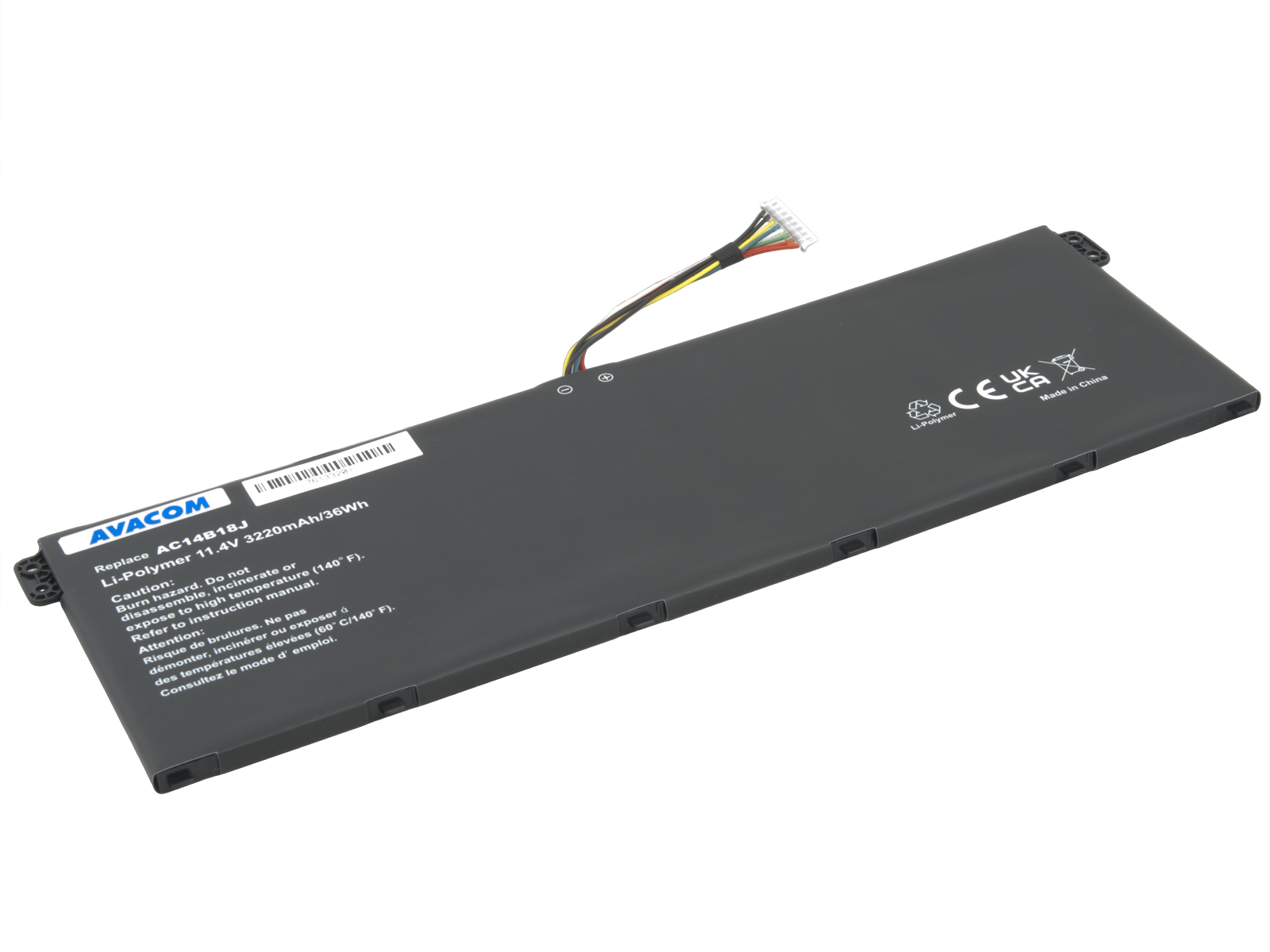 Baterie AVACOM pro Acer Aspire ES1-512 series Li-Pol 11,4V 3220mAh 37W