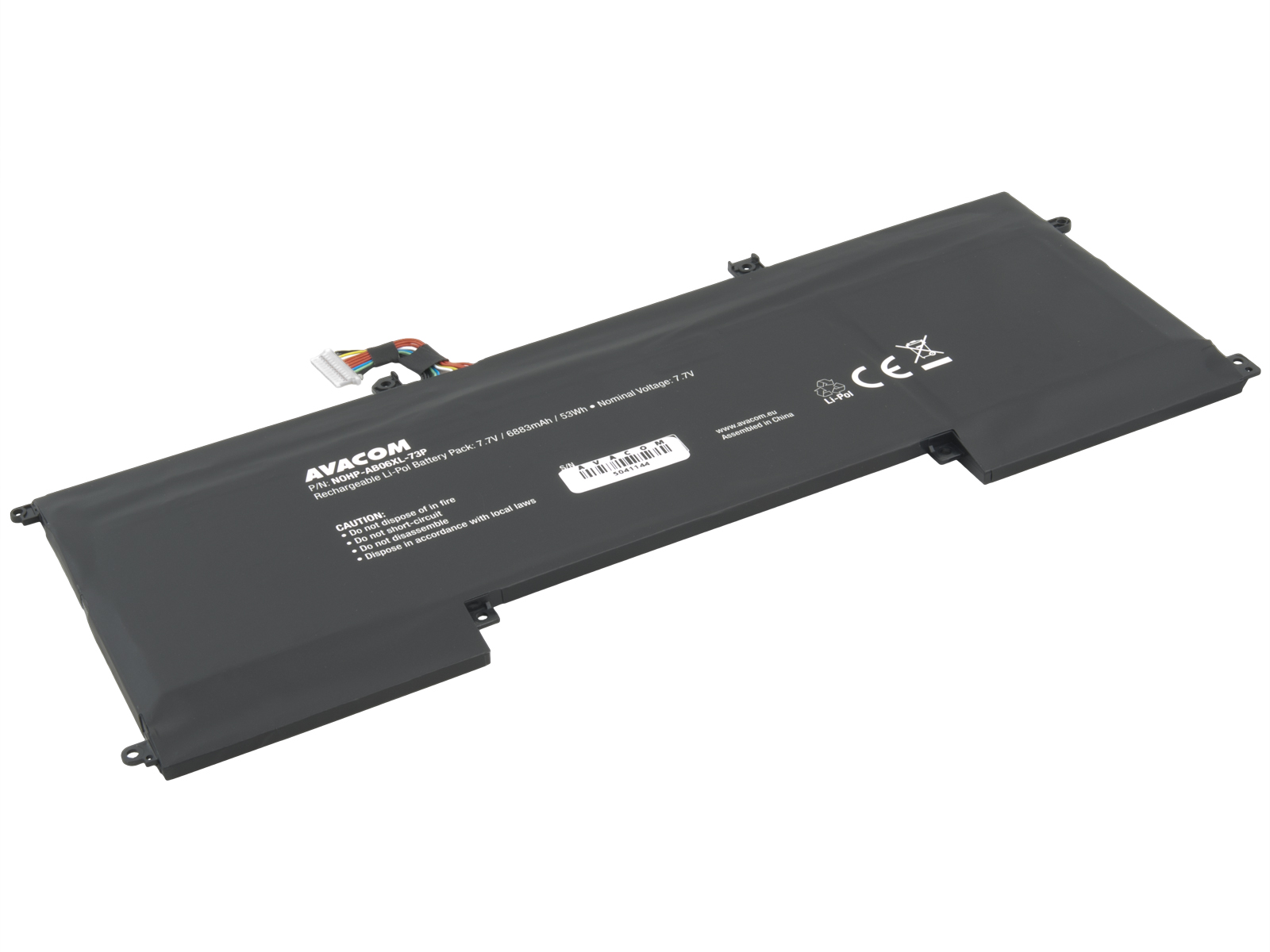 Baterie AVACOM pro HP Envy 13-ad series AB06XL Li-Pol 7,7V 6883mAh 53W