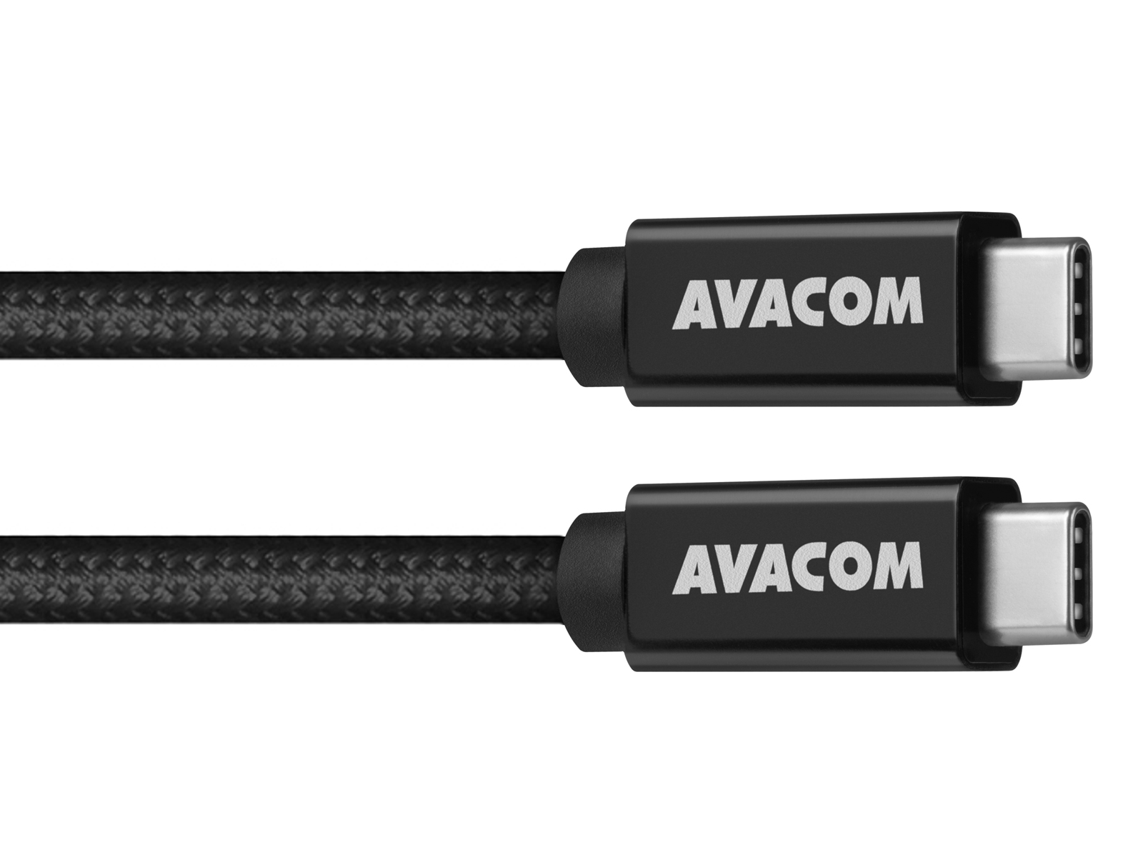 AVACOM datový a nabíjecí kabel USB Type-C - USB Type-C, 100cm, 100W E-