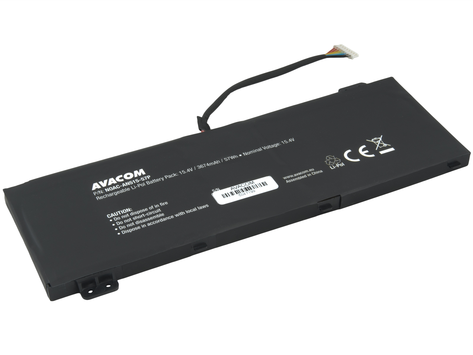 Batéria AVACOM pre Acer Nitro 5 AN515, Nitro 7 AN715 Li-Pol 15,4 V 367