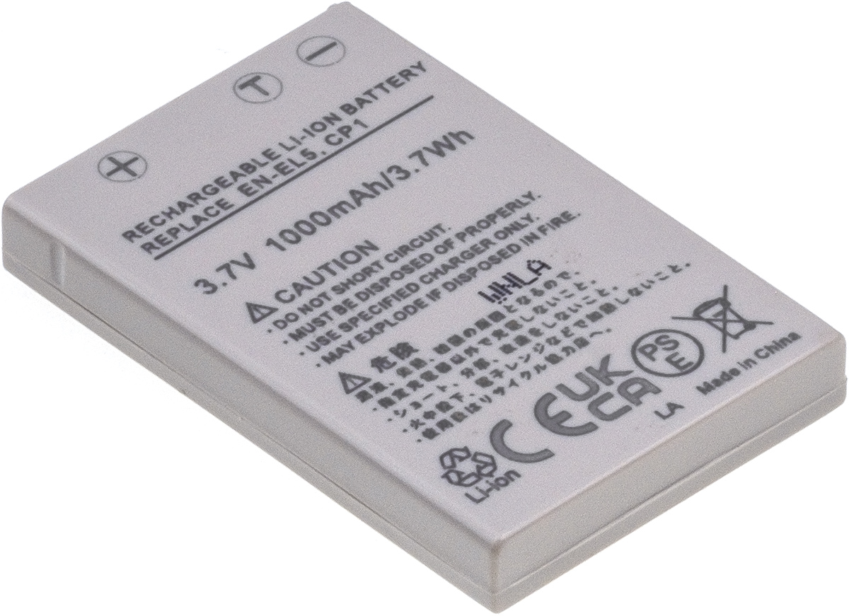 Batéria T6 Power pre Nikon EN-EL5, CP1, 1000mAh, 3,7Wh