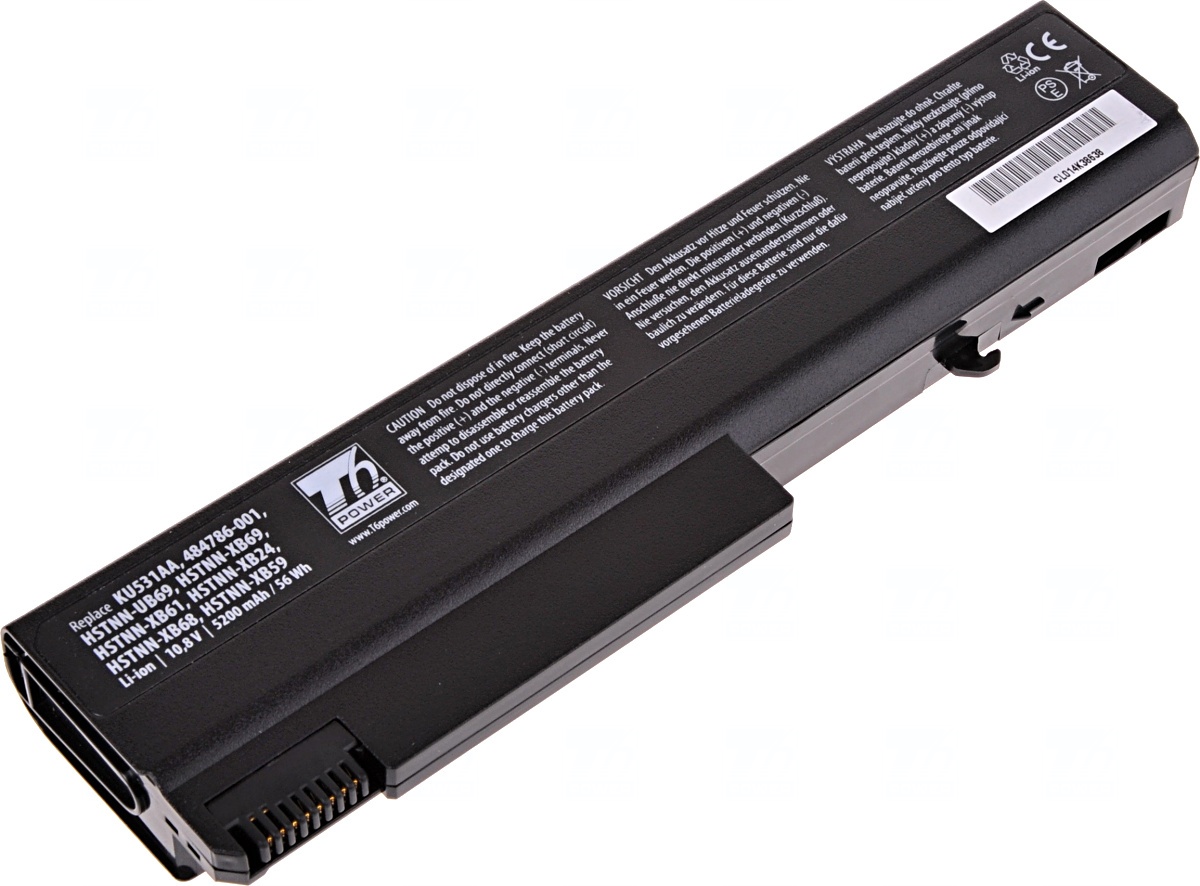 Baterie T6 Power HP 6530b, 6730b, 6930b, ProBook 6440b, 6450b, 6540b,