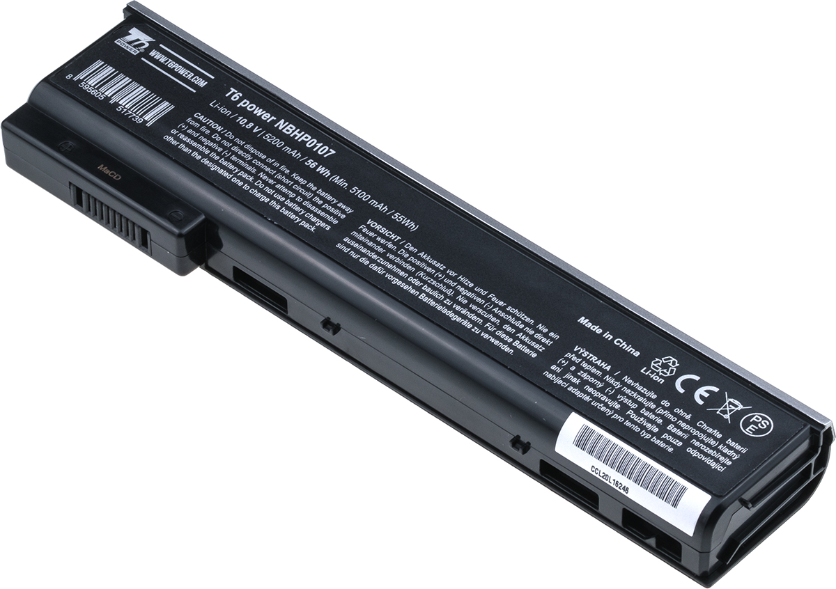Baterie T6 Power HP ProBook 640 G1, 645 G1, 650 G1, 655 G1, 5200mAh, 5