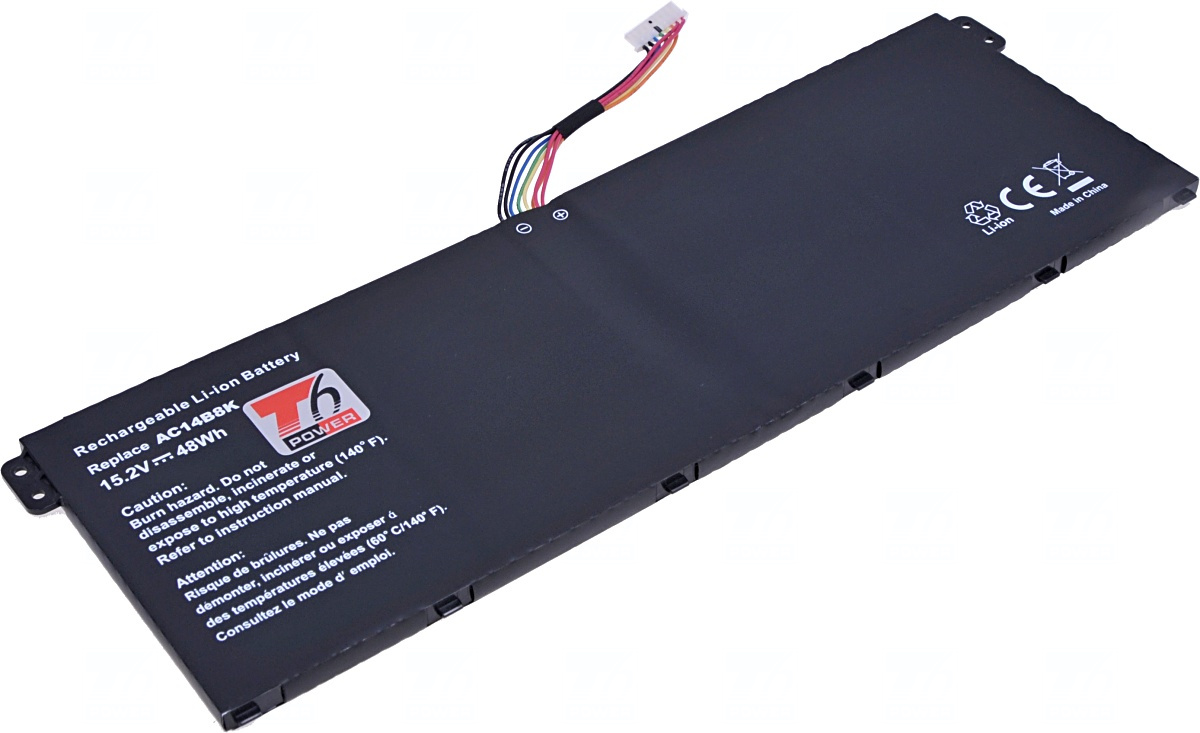 Baterie T6 power Acer Aspire ES1-311, ES1-511, E5-571, E5-731, E5-771, 3150mAh, 48Wh, 4cell, Li-ion