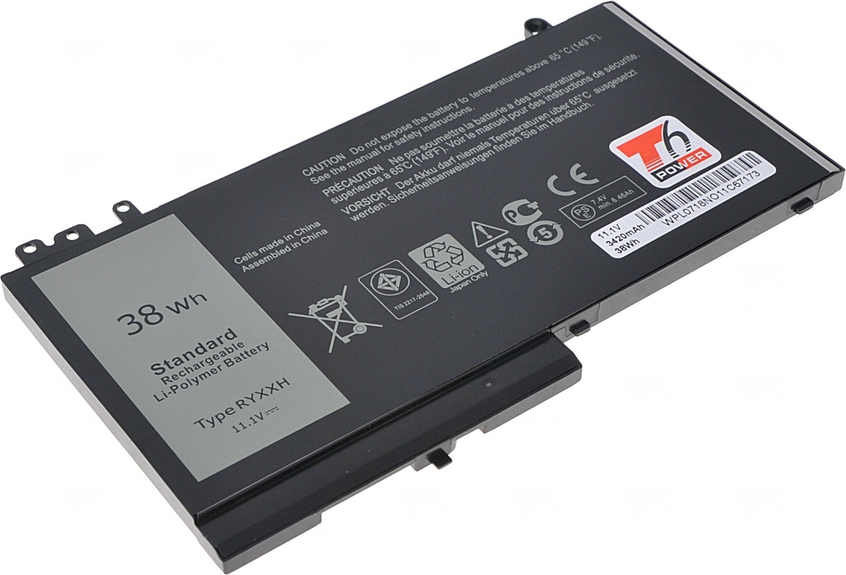 Baterie T6 Power Dell Latitude E5450, E5550, E5250, 3150, 3160, 3600mA